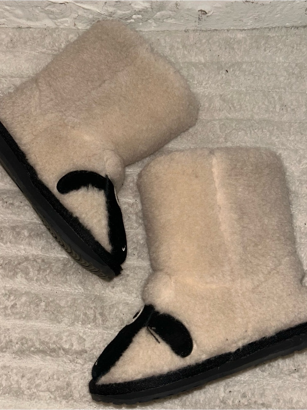 Emu Australia shaun the sheep merino wool slippers kids sheep booties - Picture 6 of 7
